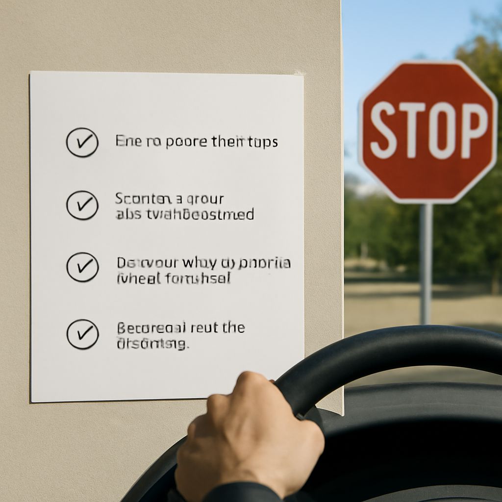 4 way stop and 4 way stop rules