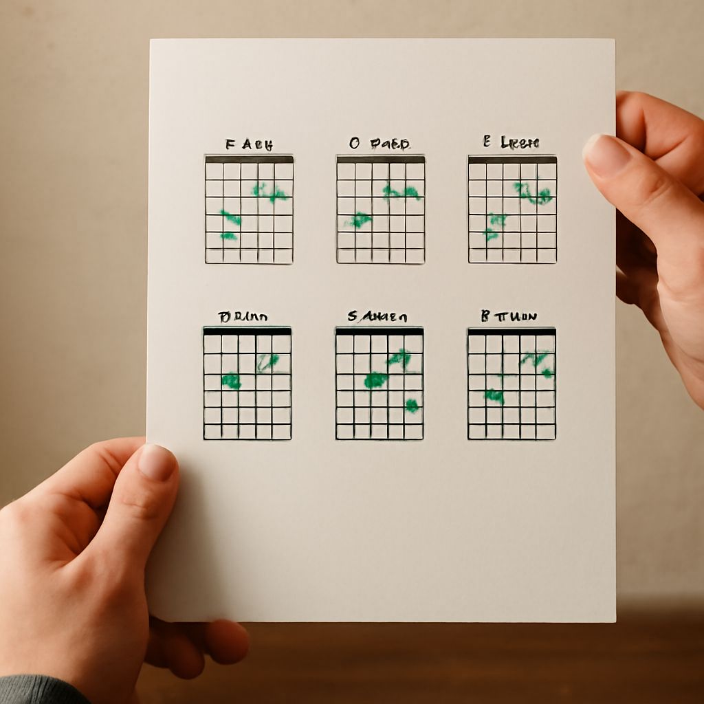 a minor guitar scale and guitar a minor chord