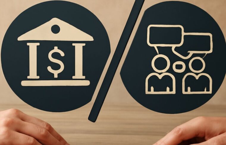 Comparison of bank vs credit union and what's the difference between a bank and a credit union