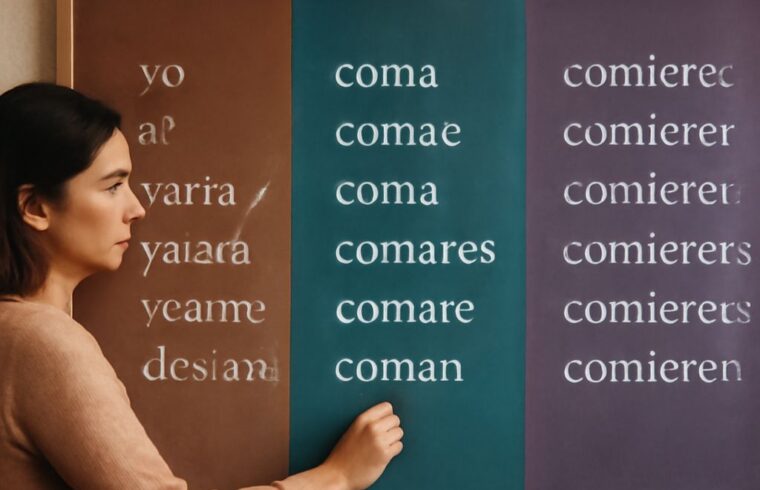 Comer preterite conjugation and Spanish past tense forms