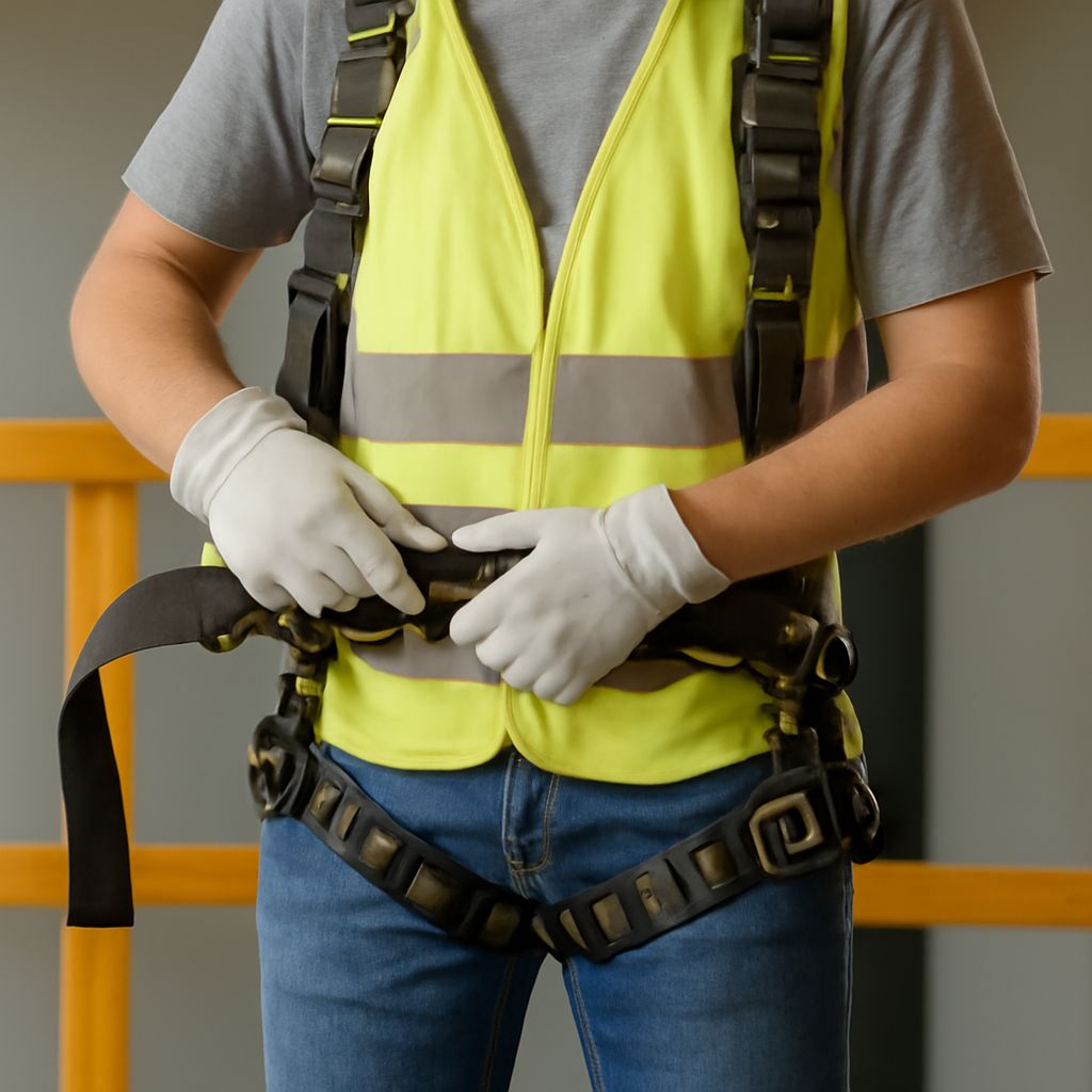 fall protection harness and construction safety harness