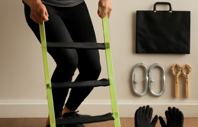 Fire escape ladder and fire safety ladder for home emergencies