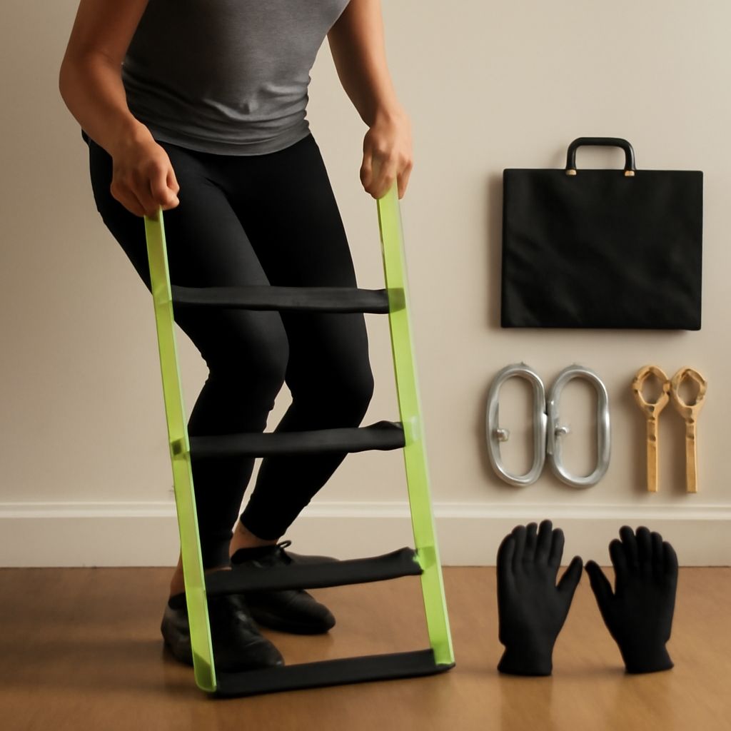 Fire escape ladder and fire safety ladder for home emergencies