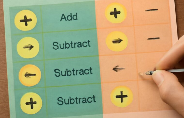 Adding and subtracting integers with integer addition and subtraction
