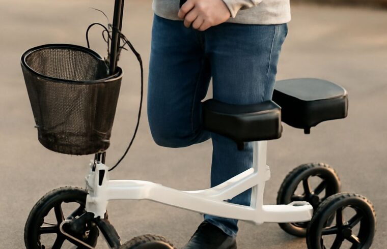 Knee scooter rental and how to rent a knee walker