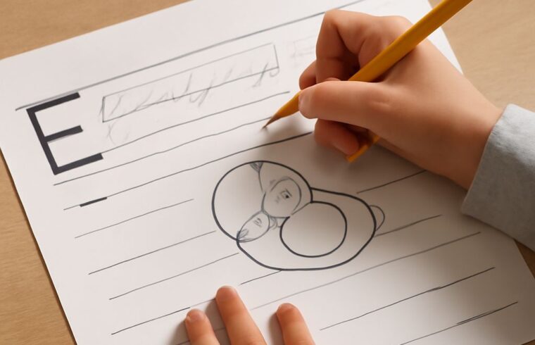 letter e worksheets and printables for preschool