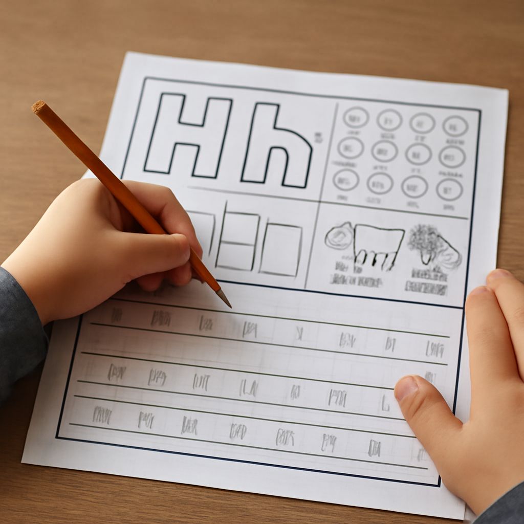 Discover letter h worksheets and printable letter h resources for preschool education
