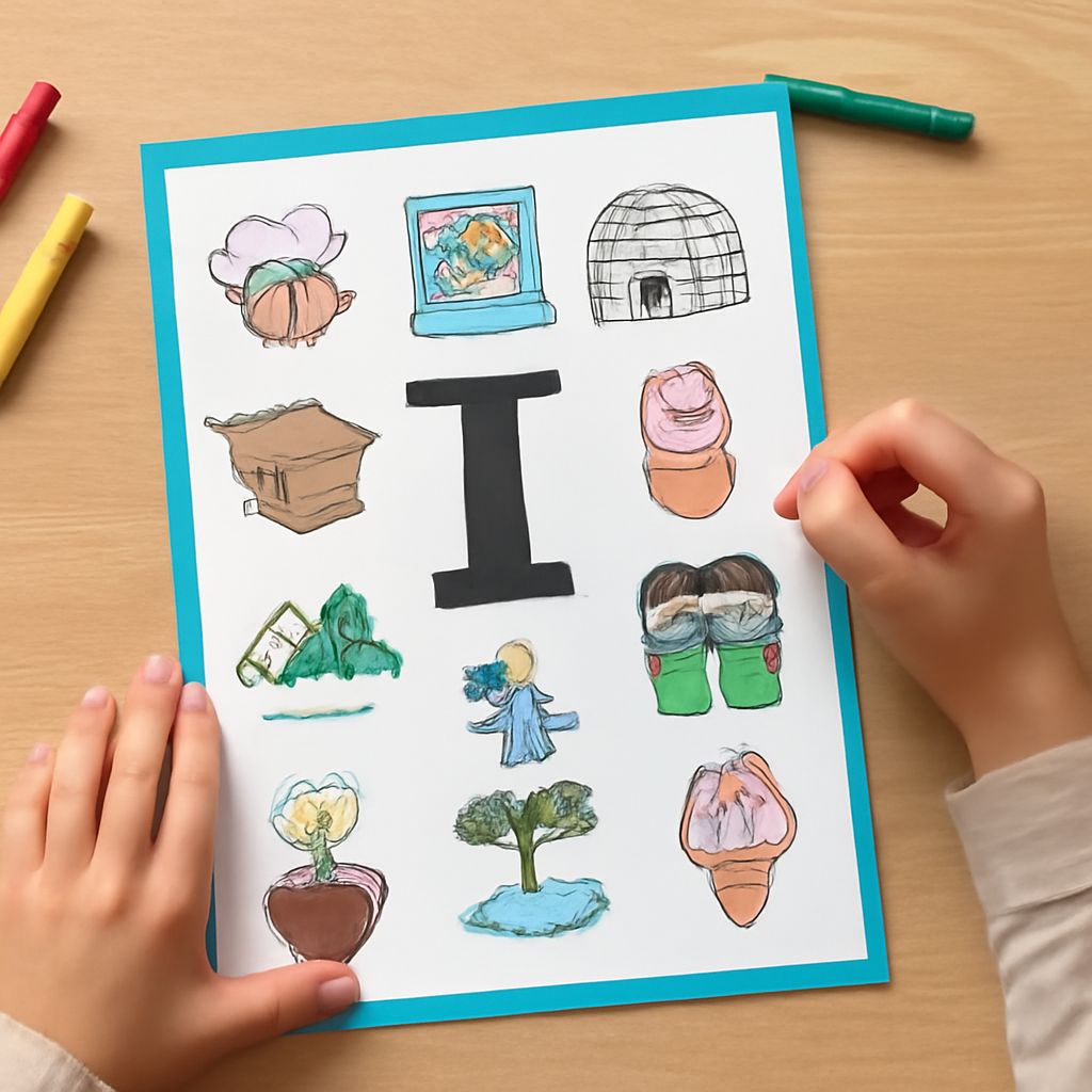 letter i worksheets and letter i printable activities