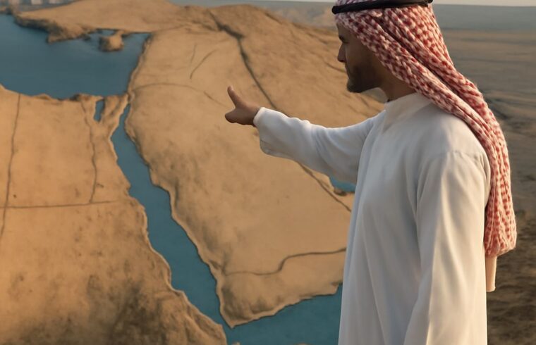Middle East map quiz and game