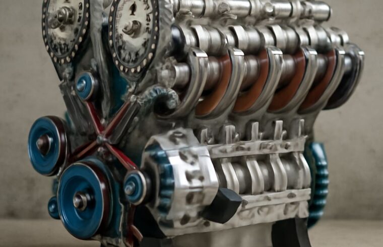 Model engine kits and working engine model kit
