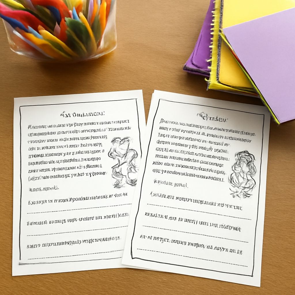 Spanish paragraph and reading comprehension practice