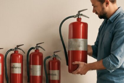 Class C fire extinguisher for electrical safety and types of fire extinguishers ABC