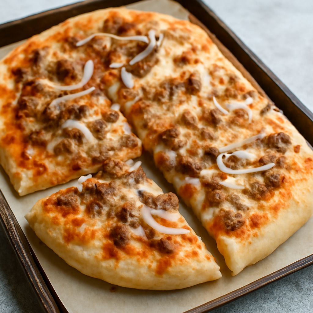 School pizza, rectangle school pizza