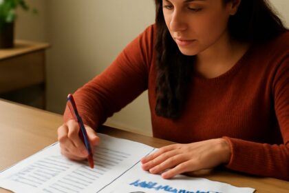 List of English word roots and Latin-derived roots with examples and a practice question.