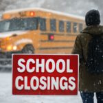 school cancellations and schools closed